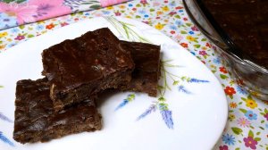 Брауни ПП  с кабачком. Без муки и сахара. Вкусное лакомство для полезного питания.