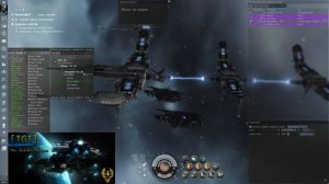 Фарм миссий агента Caldari Navy 4-го уровня EVE Online.
