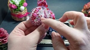 Броши Мотыльки из бисера ,