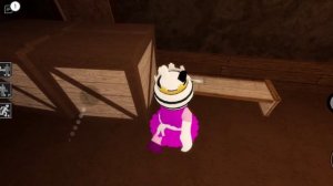 Piggy, книга 2, глава "Особняк", получение скина Бела | Piggy Roblox