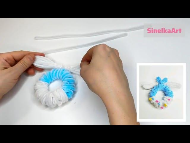 Кавайный пончик /  DIY / Tutorial / Синельная проволока мастер класс