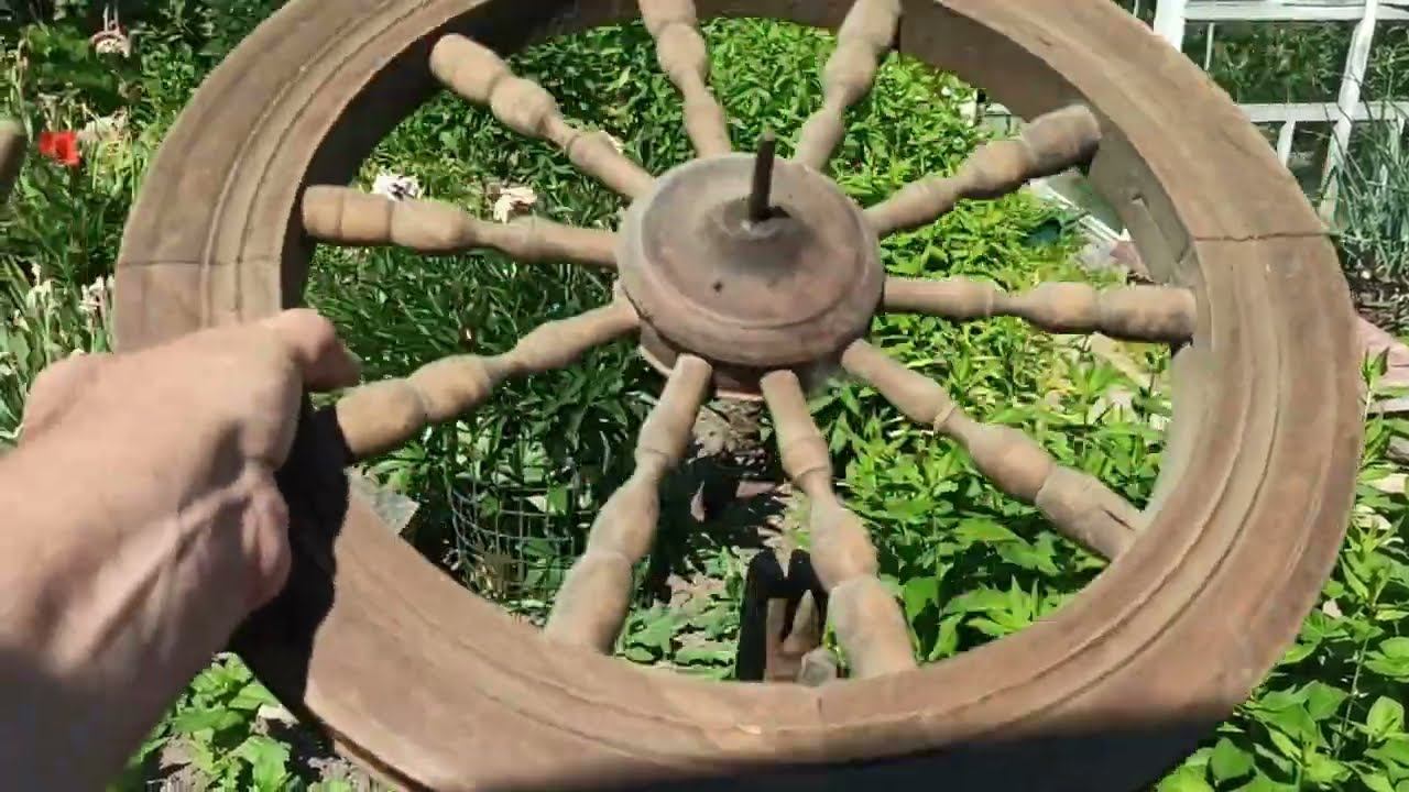 Что можно сделать из старой ПРЯЛКИ. Прялка в интерьере.