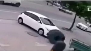 В жизни каждой собаки бывает момент, когда пописал не на то колесо