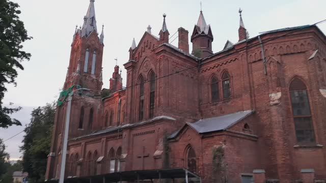 Католический костел Смоленка Непорочного Зачатия Пресвятой Девы Марии. Неоготика.