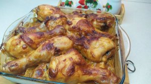 Готовлю уже 3 дня это вкуснее всех шашлыков. Куриные ножки в соевом соусе в духовке.