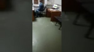 Охранник пьяный