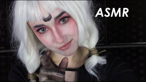 Amy Kay ASMR Продашь свою душу Демону? Ролеплей (движения рук, ск-ск, тк-тк, тссс)