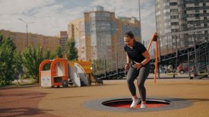 Проблемные Зоны: ноги и ягодицы - тренировка на встраиваемых батутах