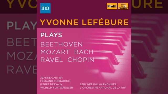 Бах Прелюдия и фуга ми-бемоль минор, BWV 853 Ивонн Лефебюр смотреть онлайн