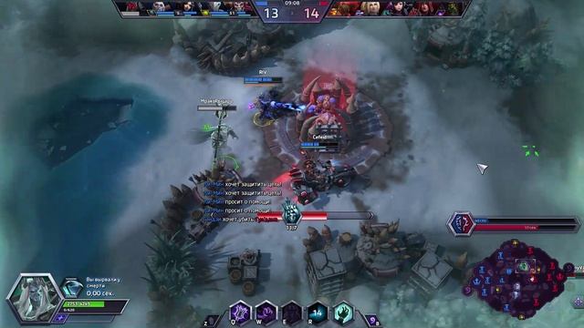 "Heroes of the Storm"Учимся играть на Леорике.