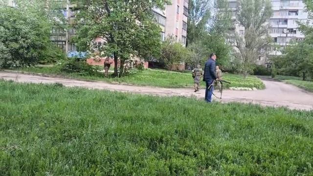 Горловка. Удалось сбить БПЛА.