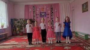 Воспитанники детского сада «Колосок» п. Большевик, занимаются в вокальном кружке «Мелодинка»