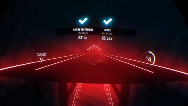 прошел Beat Saber  12б:12с   PS4 VR.