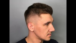 Плавный переход в мужской стрижке / Как подстричь мужскую стрижку / Стрижка КАНАДКА