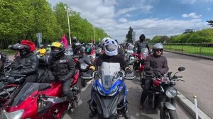 Москва .Открытие мотосезона 2025