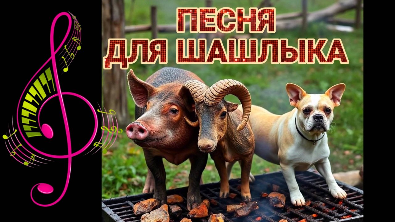 ШАШЛЫК — ЭТО НЕ ПРОСТО ЕДА. Песня для вкусного шашлыка от автора слов. Шашлычный хит. Музыка и клип