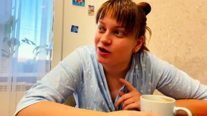 Влог_Будни с Аннушкой_ Мама в декрете_ Раннее утро _ Распаковка покупок_ обзор платьев_ Мукбанг_ про