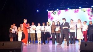 Торжественная церемония награждения хор 2 место Профсоюзная весна-2025