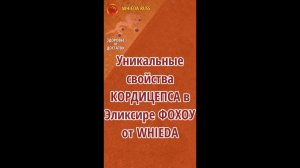 Уникальные свойства КОРДИЦЕПСА в Эликсире ФОХОУ от WHIEDA