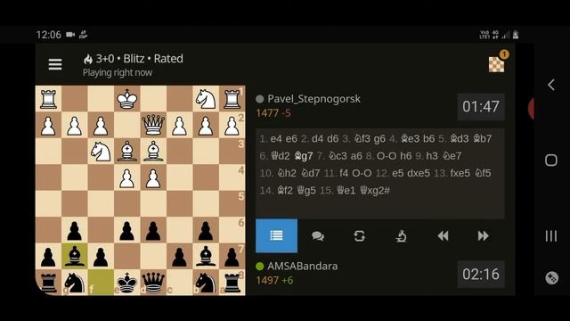 Play chess speedily Using internet  With Sagara Bandara
