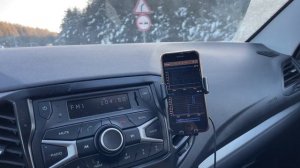 Веста 1.6 CVT в мороз -30