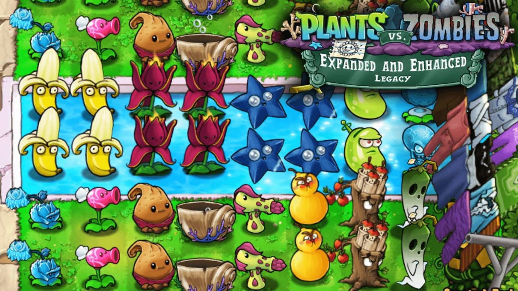 Plants Vs. Zombies Expanded And Enhanced