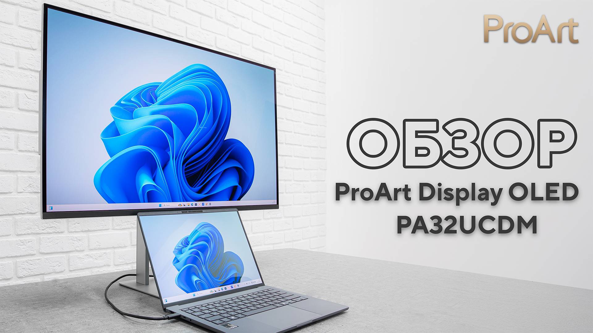 32-дюйма профессионализма | Обзор ProArt Display OLED PA32UCDM