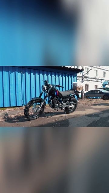 Мотоцикл SCOUT TW250. Мотоцикл на широкой резине. Обзор.