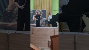 Массне Ж. Размышление 
Василий Булгаков, 9 лет.
Всеросс. конкурс им. Г.С. Турчаниновой