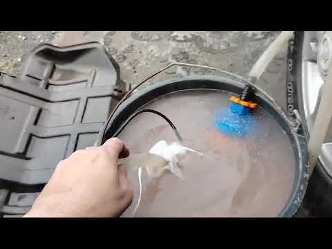 Промываю радиатор печки Great Wall Hover H3.