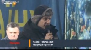 ВИДЕО ПН: Выступление Кличко на Майдане