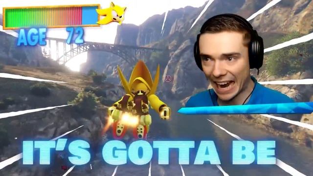 Surviving 99 YEARS As SUPER SONIC (GTA 5)