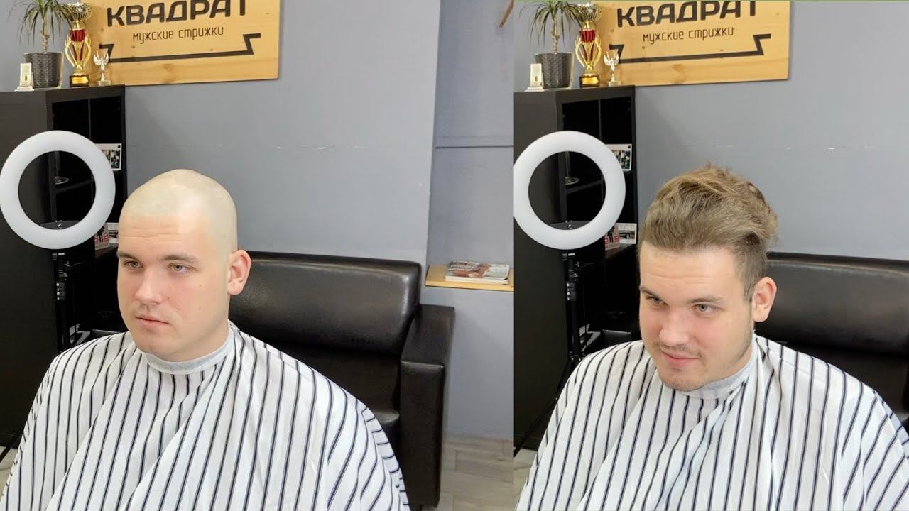 Проиграл спор / Побрить налысо / Стрижка под машинку / Бритье наголо / Мужская стрижка/ Под ноль