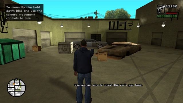 Grand Theft Auto San Andreas Stars & Stripes Mission #6 Nines and Ak's