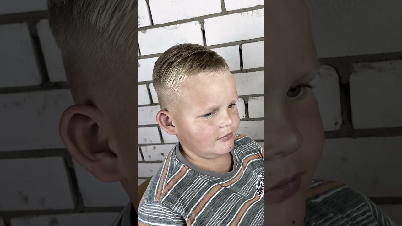 Урок по стрижке / Детская стрижка для мальчика / Как сделать мужскую стрижку / Стрижка ребёнка смотреть онлайн