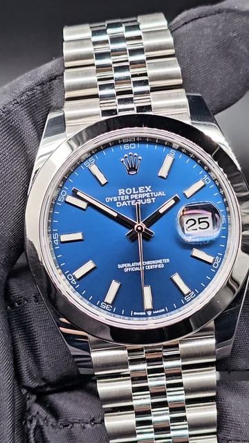 Rolex DateJust 41mm 126300-0002 Ролекс оригинал смотреть онлайн