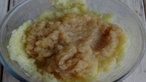 Картофель-чечевичные котлеты