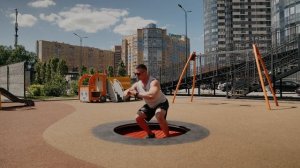 ТРЕНИРОВКА НА ВСЁ ТЕЛО НА ВСТРАИВАЕМОМ БАТУТЕ | Комплекс упражнений на силу, координацию и баланс