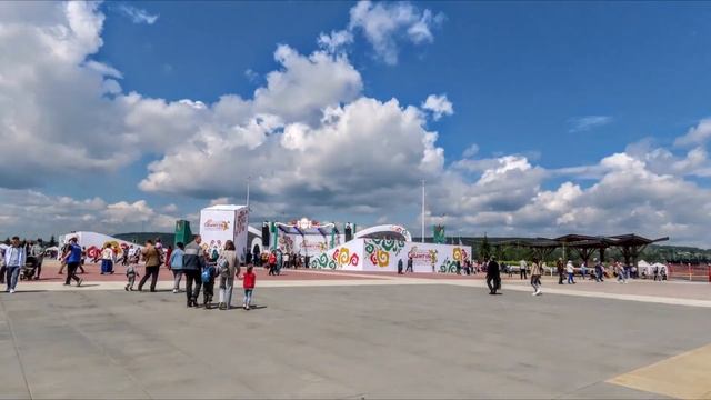 в Кемерово  ХХIII Федеральный и III Международный шахтёрский Сабантуй