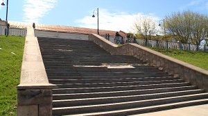 (Рыбинск-40) ЛЕСТНИЦА ЖДЁТ ВОССТАНОВЛЕНИЯ