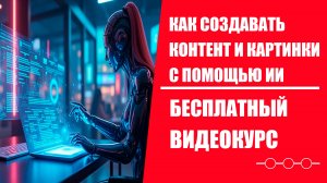 Урок 8. Как создавать контент и картинки с помощью нейросетей