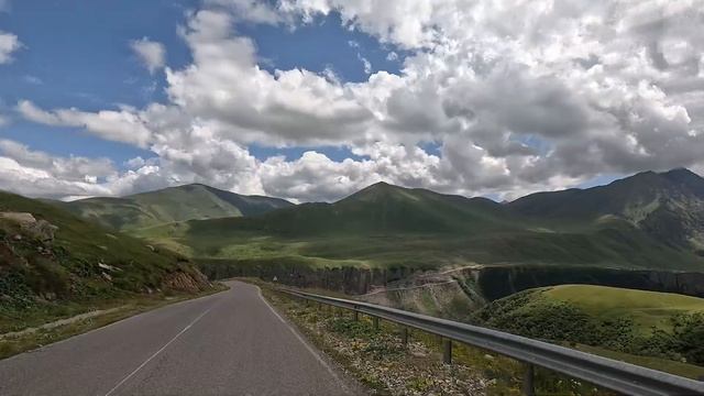 Дорога в Джилы-суу за 4 минуты 4k 60fps  06.08.2024
