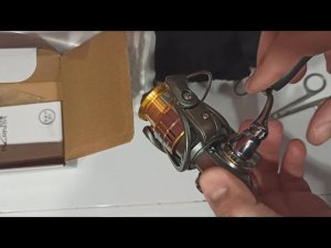 Катушка для мормышинга Tsurinoya FS 800 - распаковка к 23 февраля.