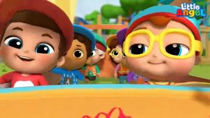 Малыш Саша | Колеса У Автобуса | Скорая Помощь | Песенки Про Транспорт | Little Angel Русский