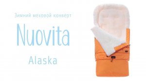 Зимний меховой конверт для новорожденного
 Nuovita Alaska