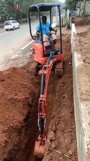 kobota mini backhoe #shorts🤪🤪 смотреть онлайн