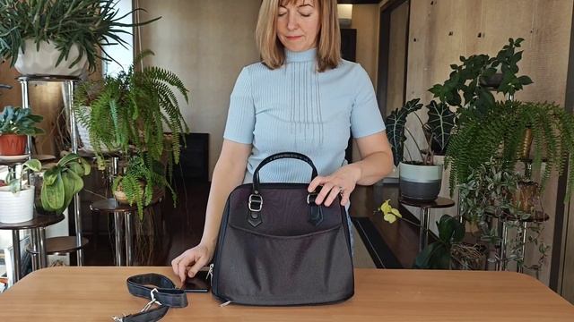 Дорожная сумка Polar 7028.5 черная