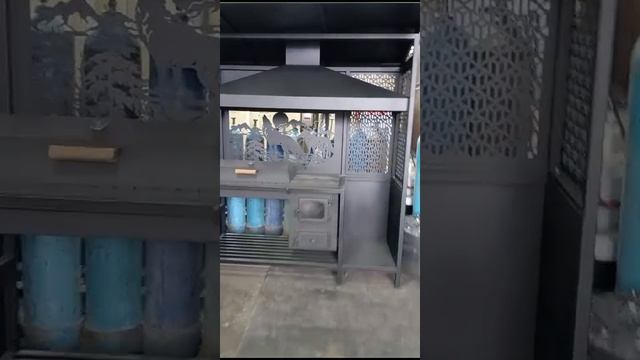 Мангальный комплекс с местом под тандыр