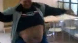 большой живот