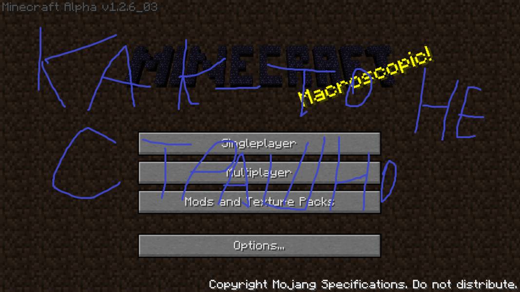 Minecraft Alpha 1.2.6_03